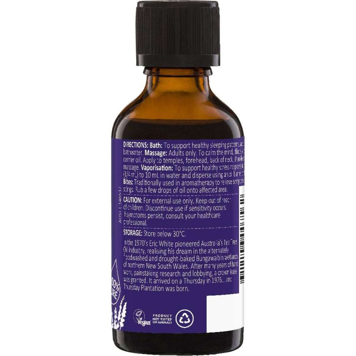 Thursday Plantation Lavender Oil 100 Pure 50ml Woolworths