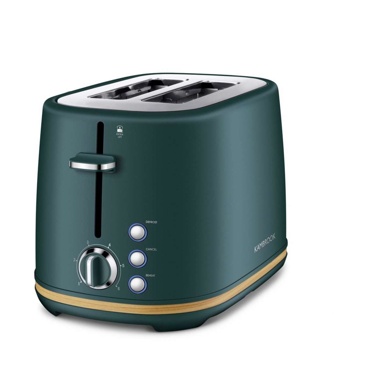 Kambrook Scandi Chic 2 Slice Stainless Steel Toaster KTA290ABL