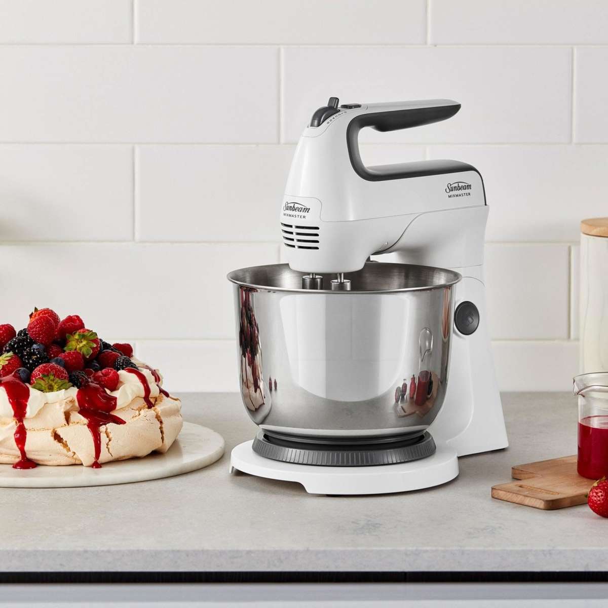 Sunbeam Mixmaster Combo Mixer Pro White - MXP1000WH | Woolworths