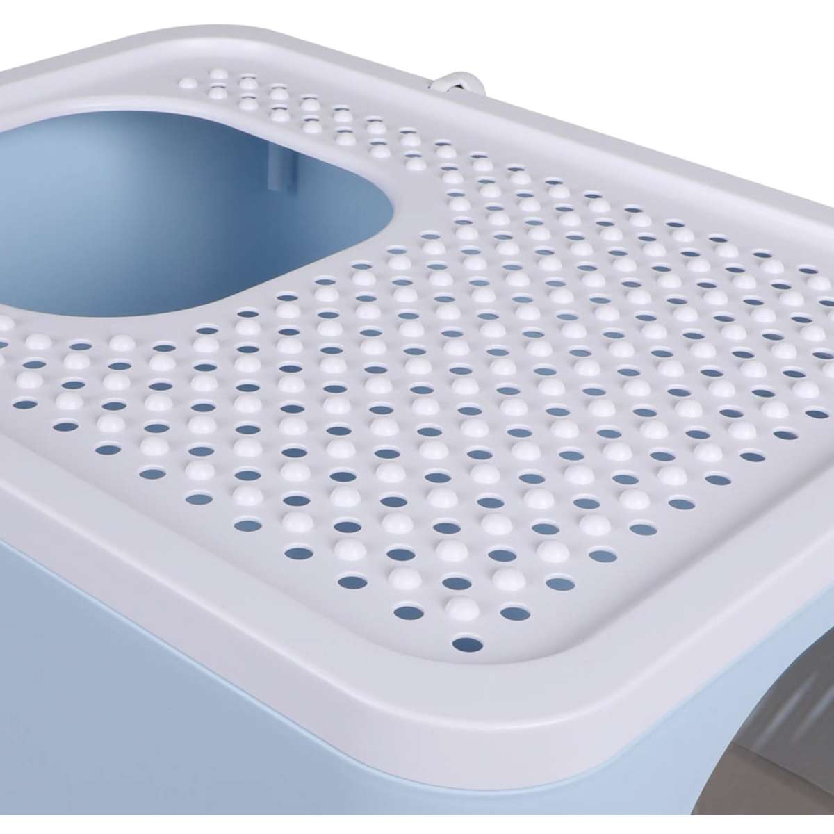 PaWz Cat Litter Box Fully Enclosed Kitty Toilet Trapping Odor Control