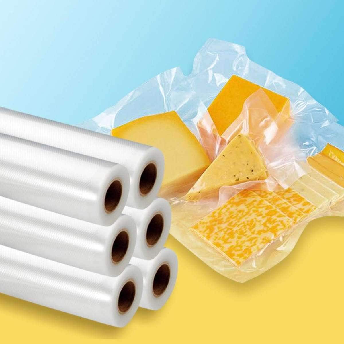 Toque 4 Rolls Vacuum Food Sealer Seal Bags Rolls Saver Storage