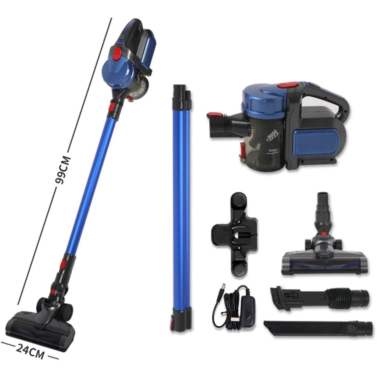 Spector Handheld Vacuum Cleaner Cordless Stick Vac Bagless LED Recharge