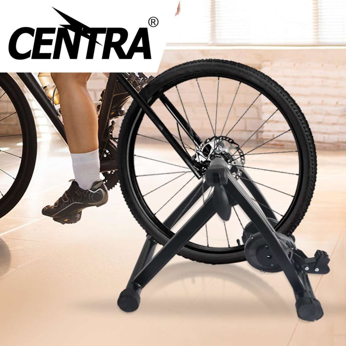Centra Bicycle Trainer Stand Indoor Bike Training Rack Portable Fitness