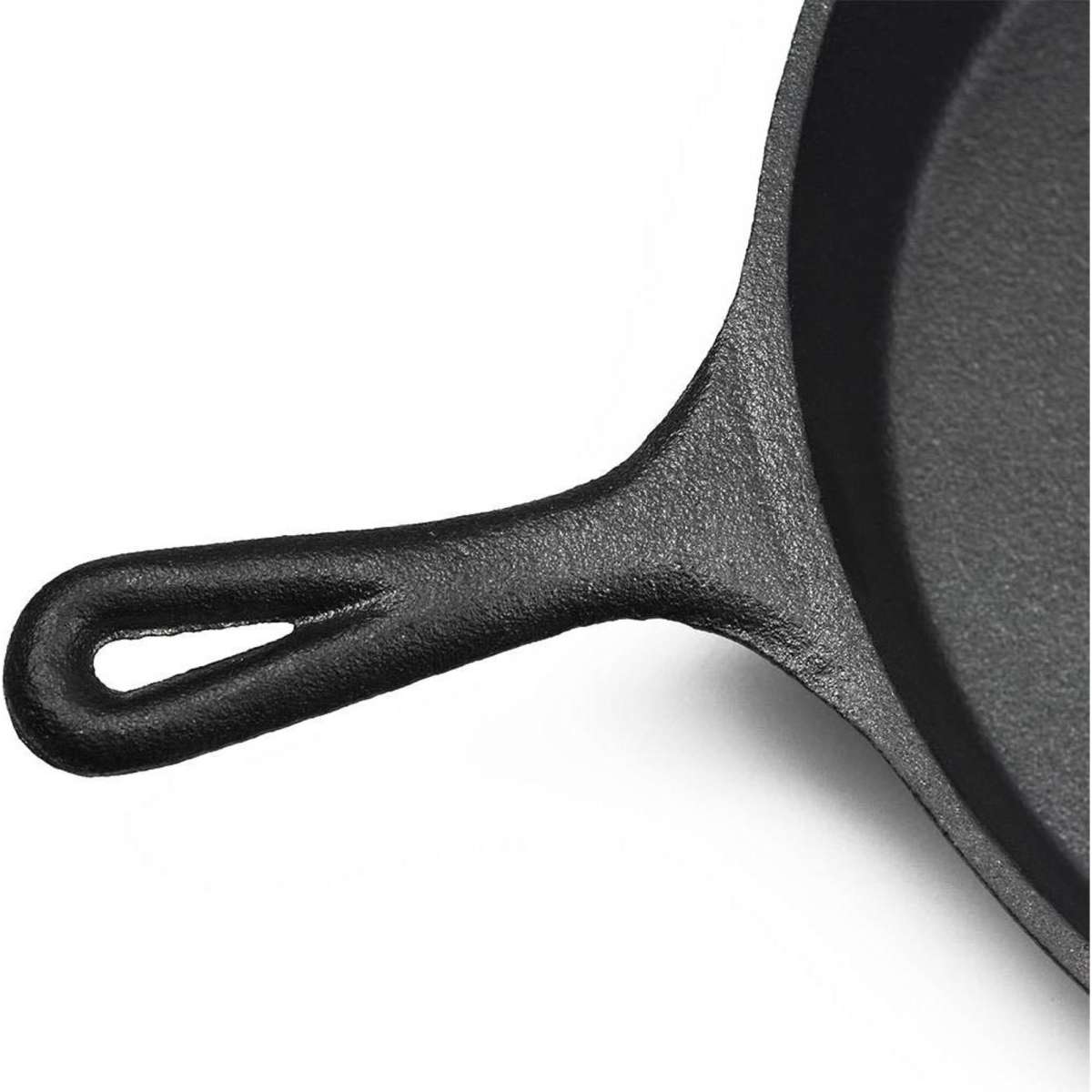 Toque Nonstick Frying Pan Cast Iron Steak Skillet Round BBQ Grill