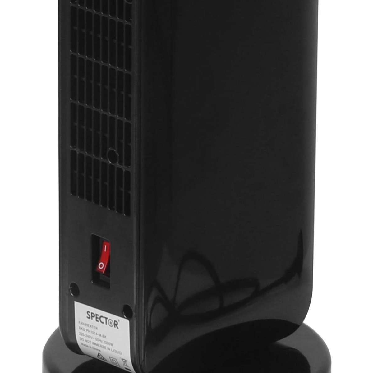 Spector Electric Ceramic Tower Heater Remote Control Portable