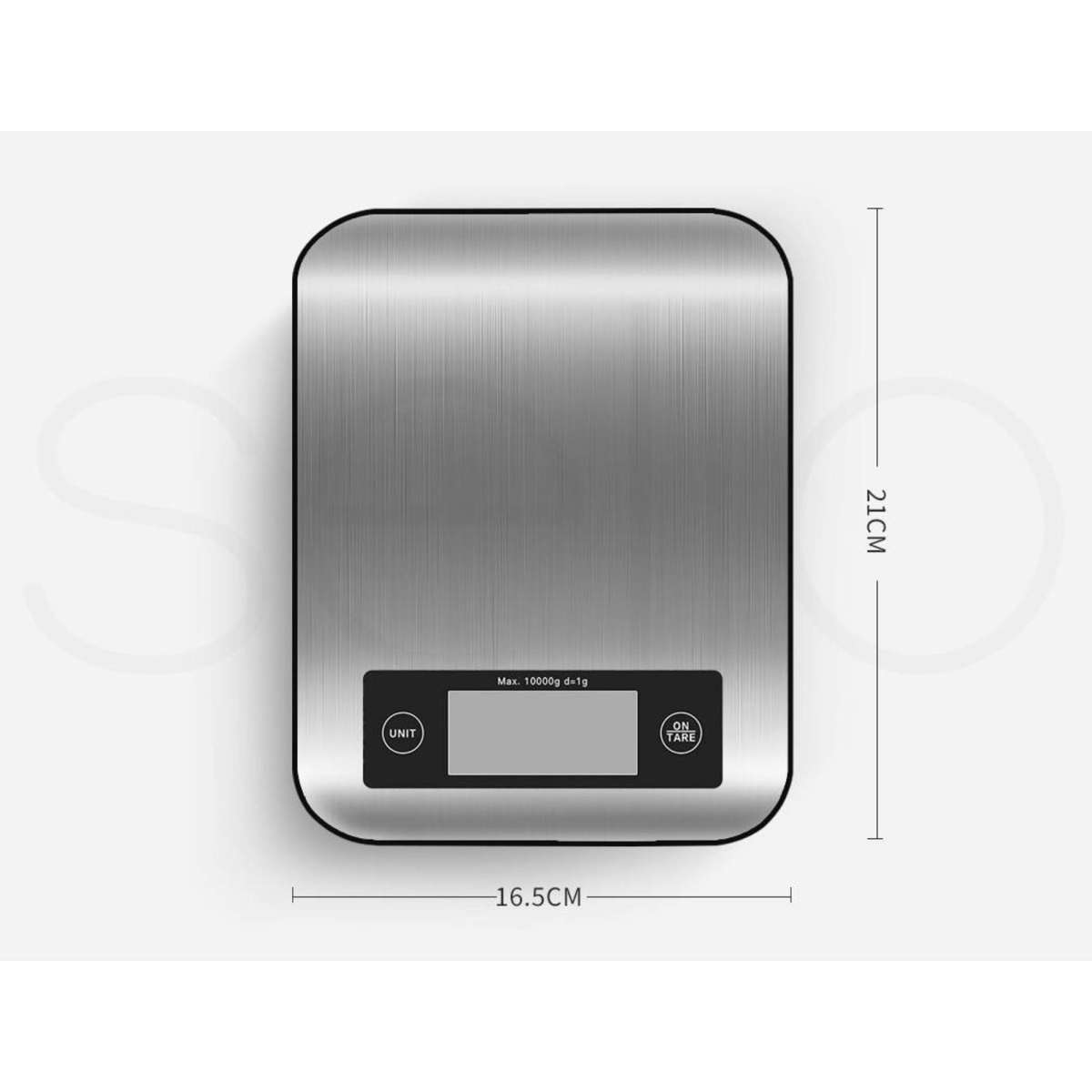 Toque Digital Kitchen Scales LCD Electronic Balance Food Weight Postal