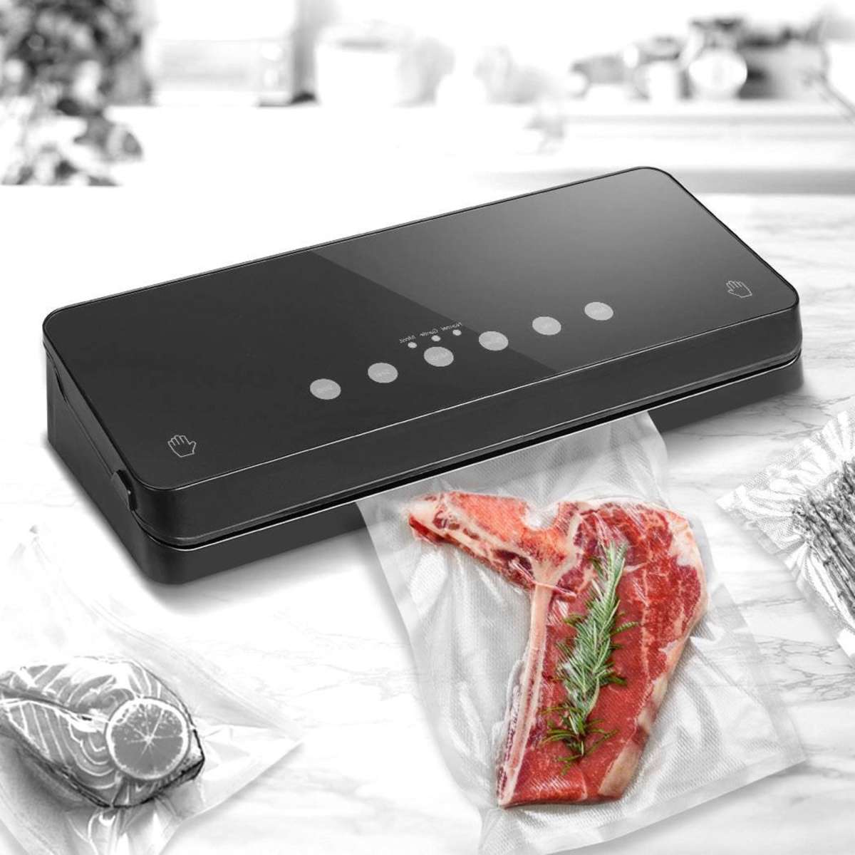Toque Food Vacuum Sealer Machine Fresh Packing Storage Saver Seal Bags