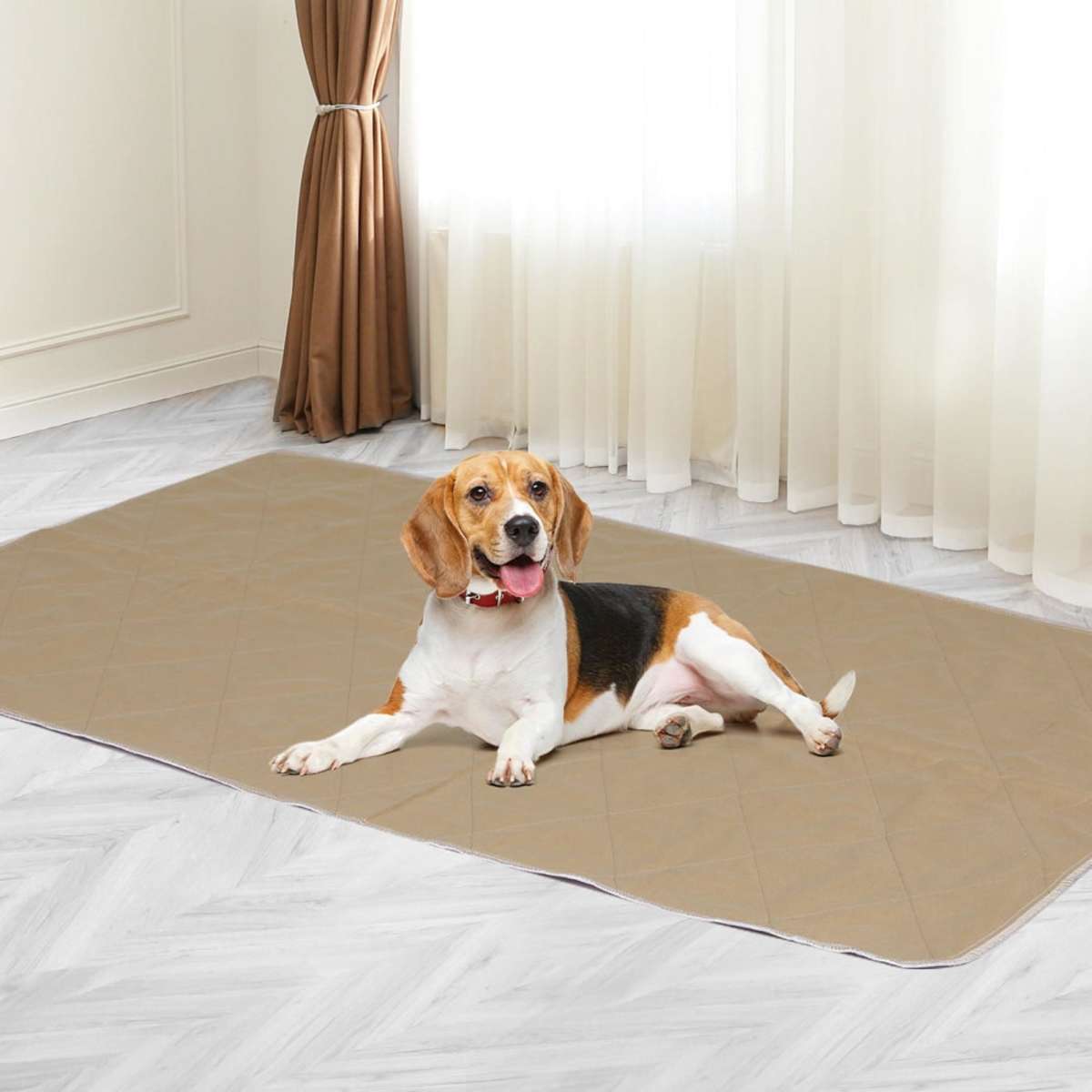 PaWz 2 Pcs Reusable Waterproof Pet Puppy Toilet Training Pads XXL 90x90 cm Woolworths