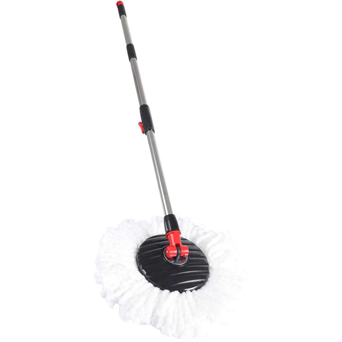 Cleanflo 360 Degree Spin Mop Bucket Set Stainless Steel Rotating Wet