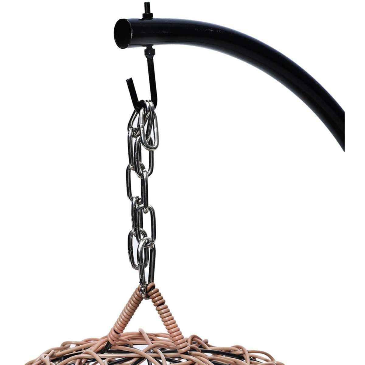 PaWz Cat Swing Chair Hammock Basket Condo Outdoor Poly Rattan Wicker