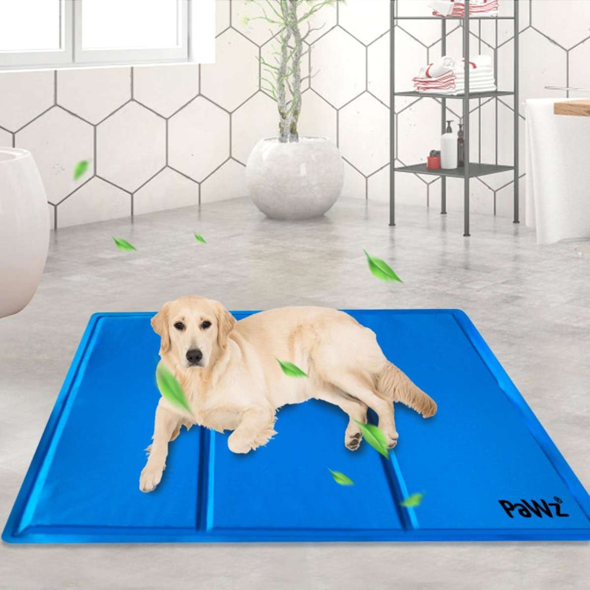 Pawz Pet Cooling Mat Gel Mats Bed Cool Pad Puppy Cat Non-toxic Summer 