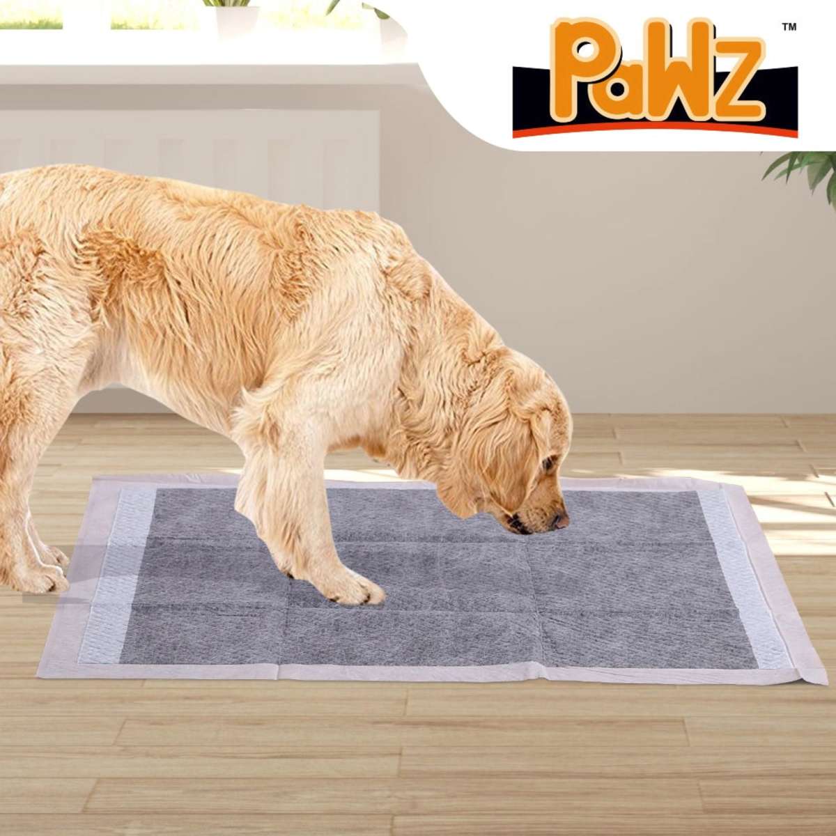 PaWz Charcoal Pet Puppy Dog Toilet Training Pads Ultra Absorbent 100