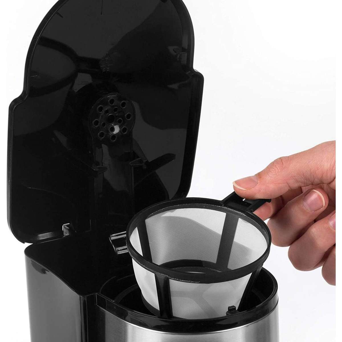 Salter Digital Coffee Maker to Go w/ 420 ml Stainless Steel Travel Mug
