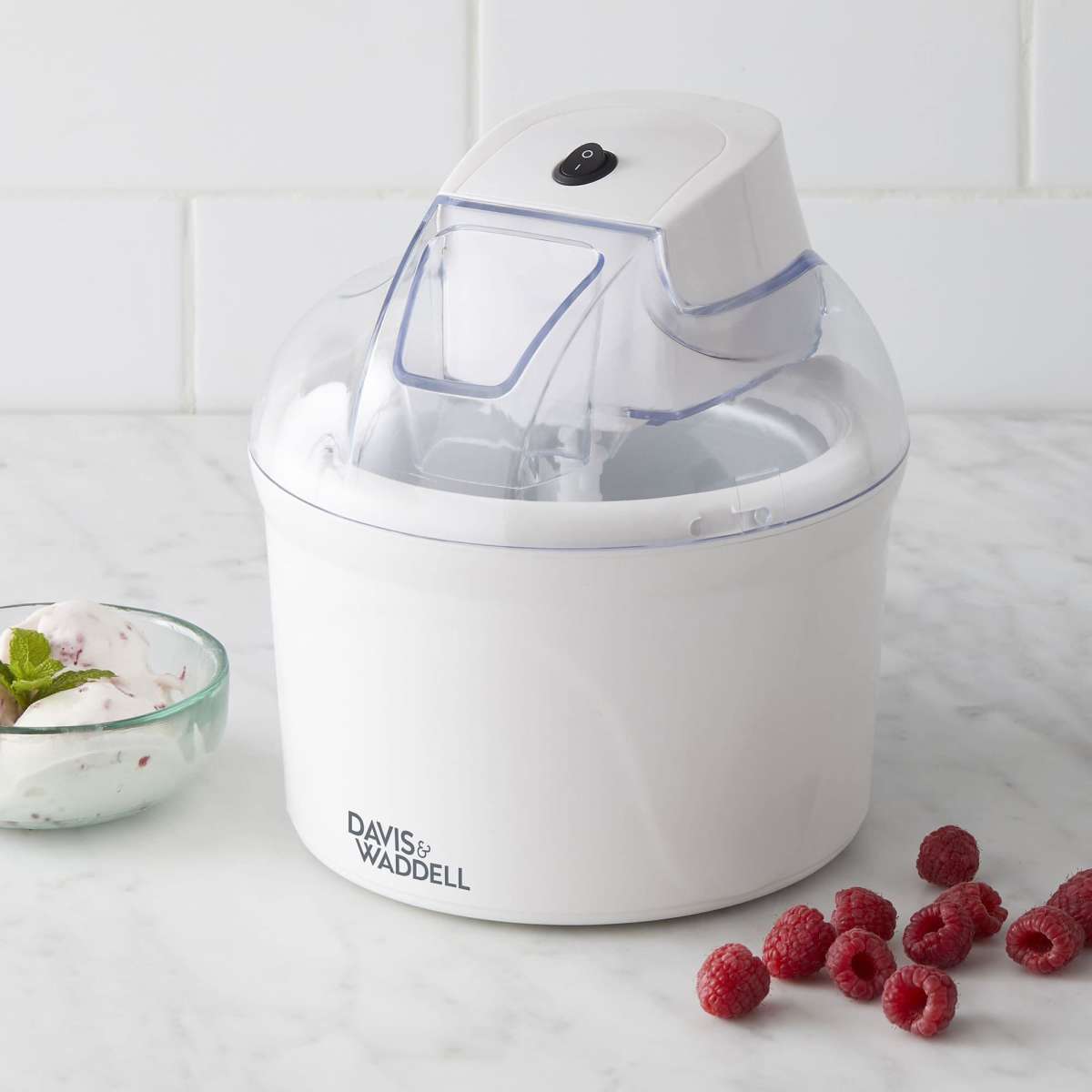 Davis & Waddell Ice Cream Maker 1.5L White Woolworths