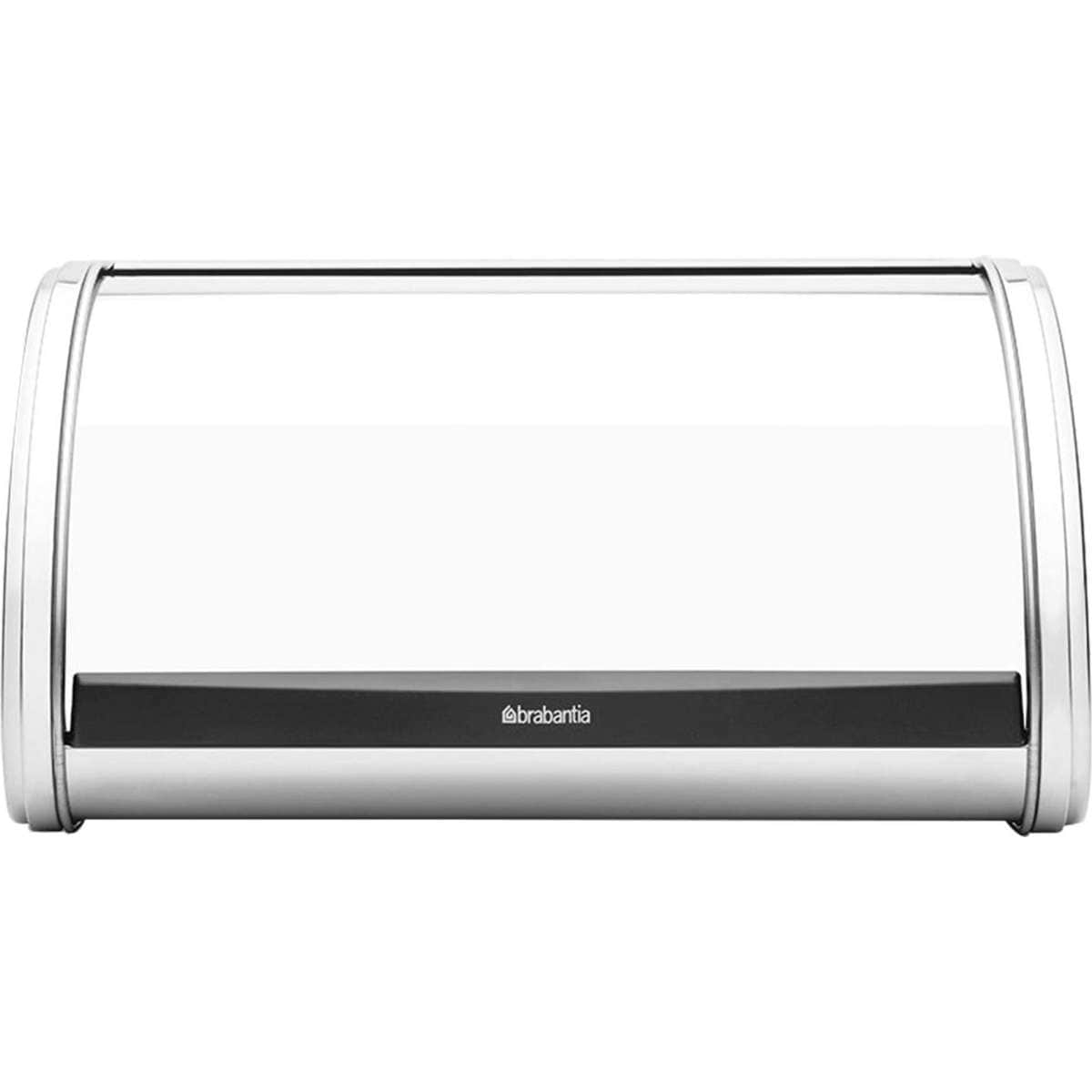 Brabantia Roll Top Bread Bin Medium Brilliant Steel Woolworths