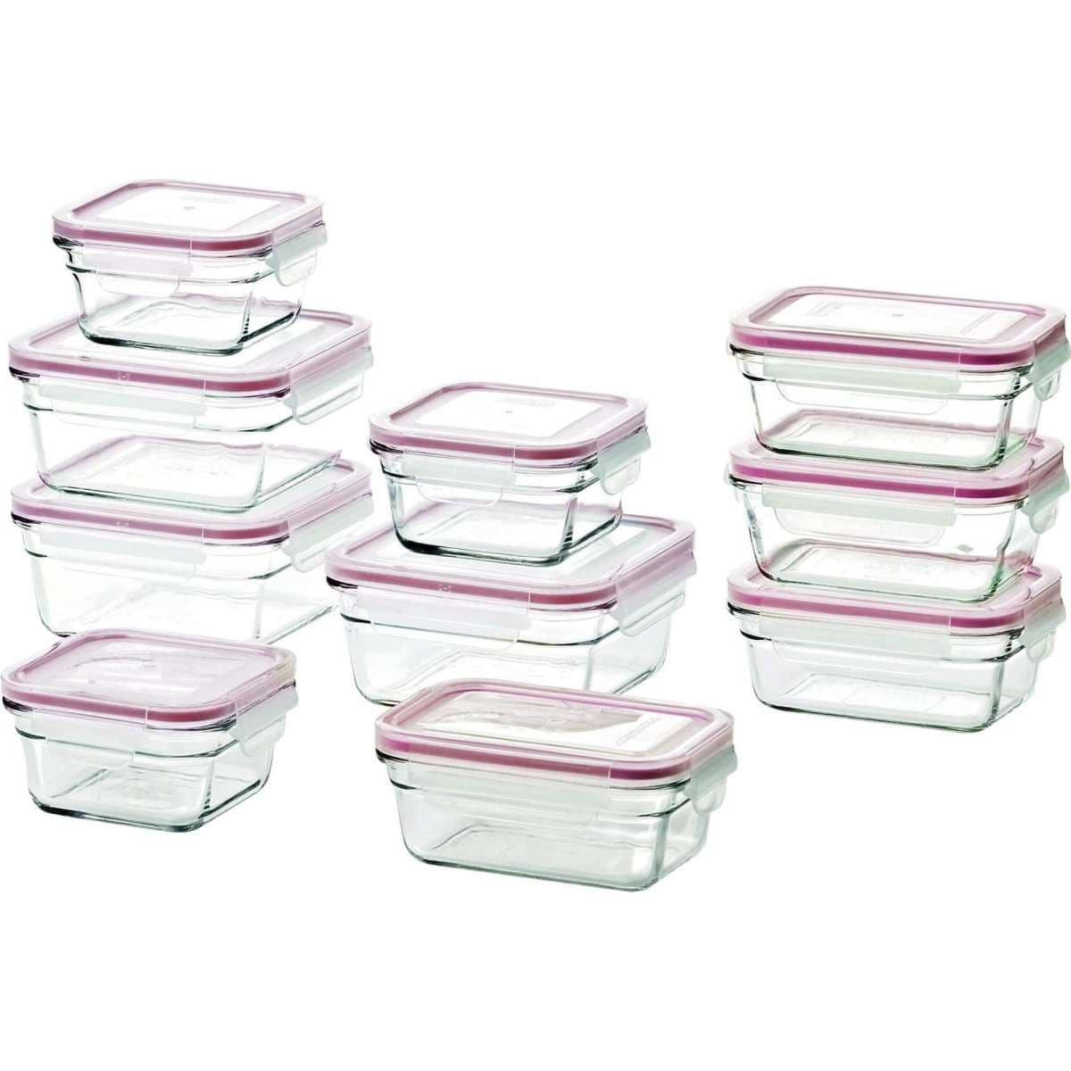 Glasslock Oven Safe Container Set 10pc Woolworths