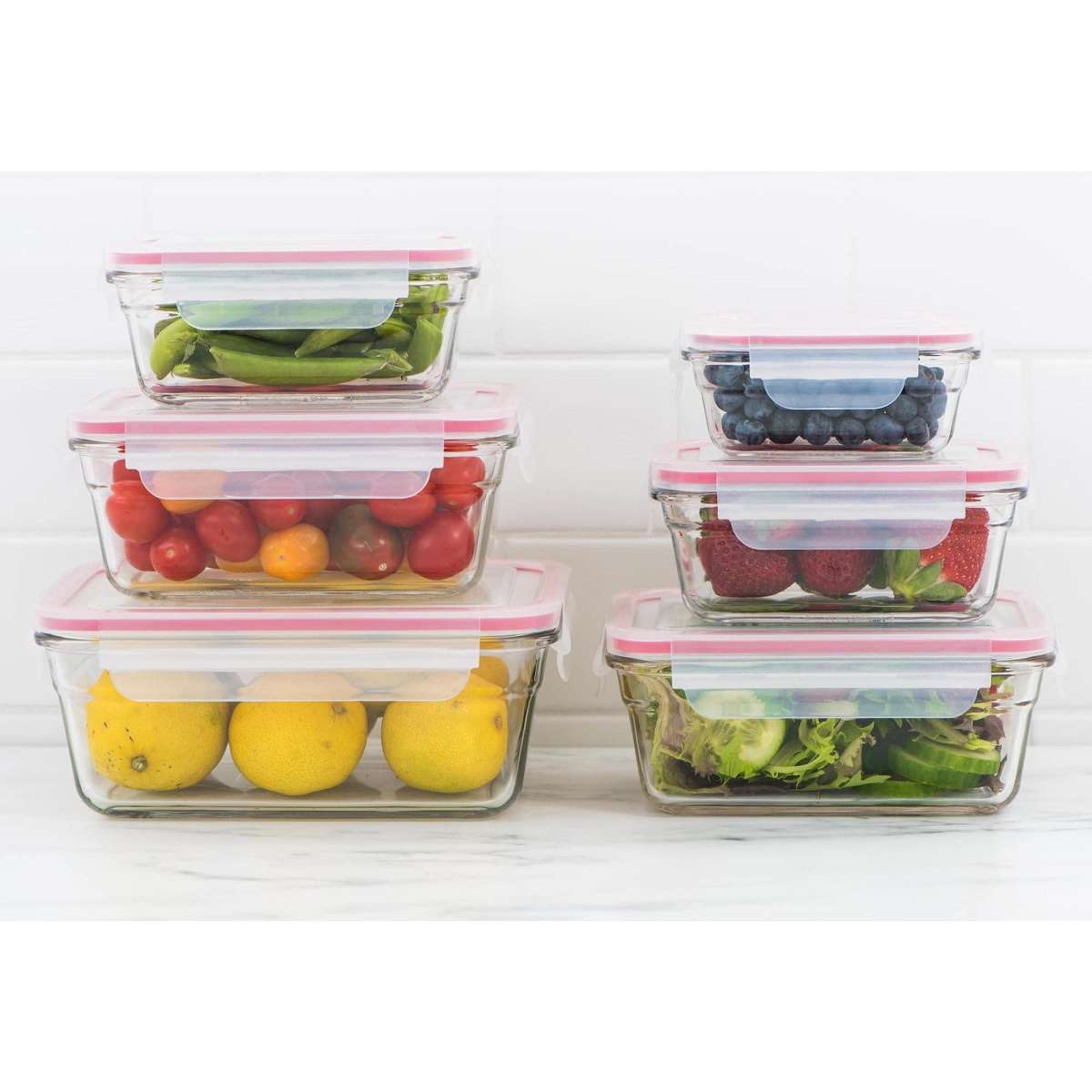 Glasslock Oven Safe Container Set 10pc Woolworths
