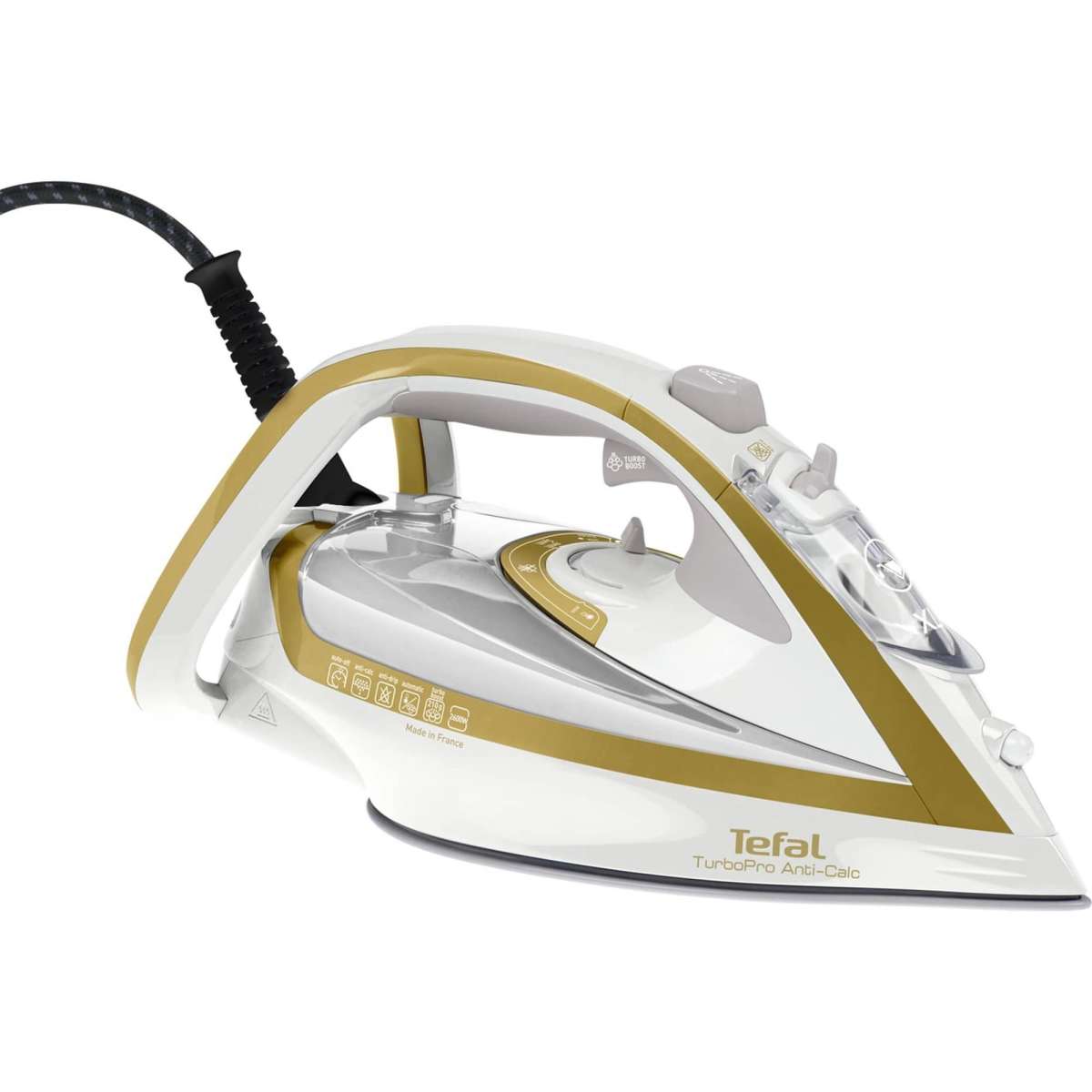 Tefal TurboPro Airglide Anti Calc Steam Iron Woolworths
