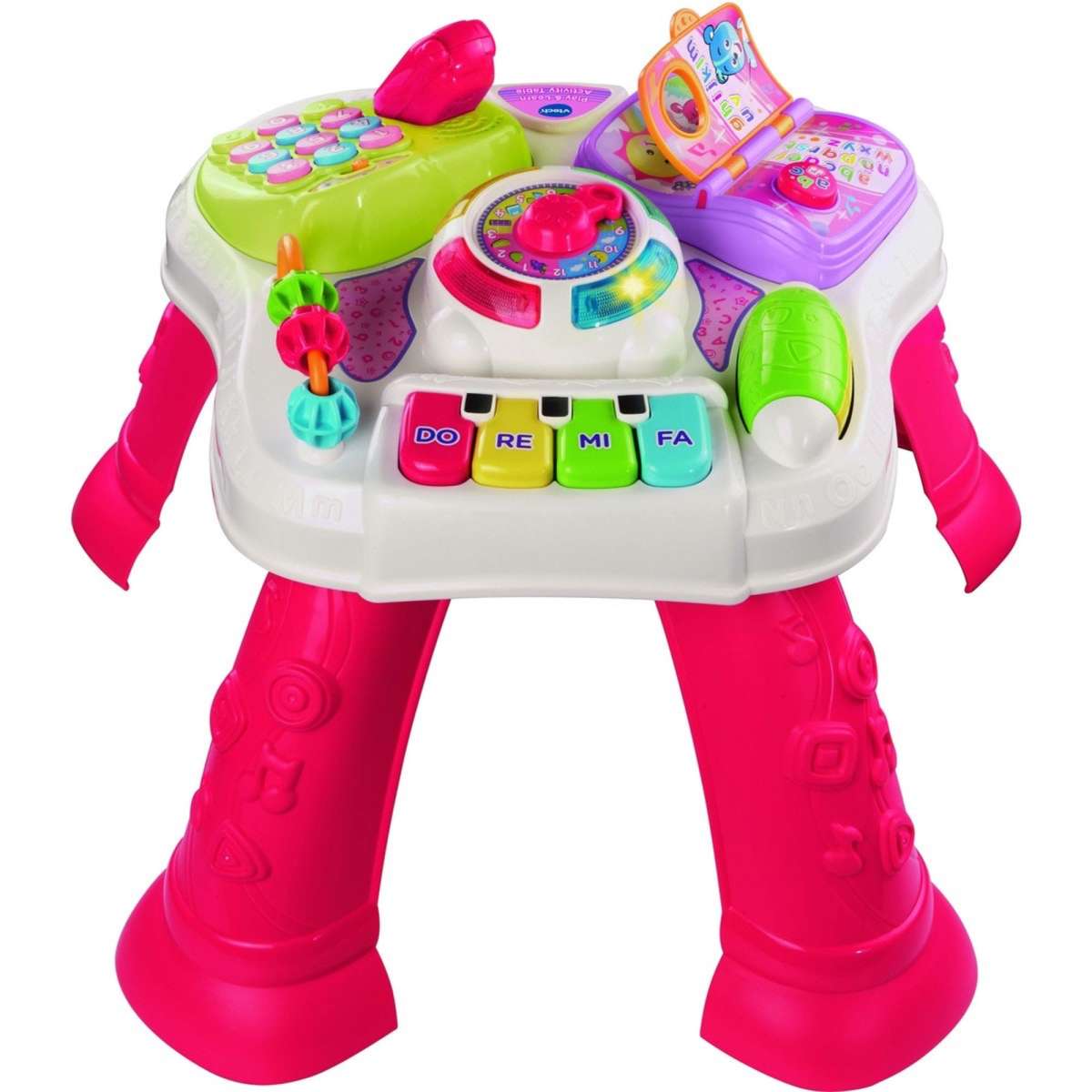 VTech Play & Learn Activity Table Pink Woolworths
