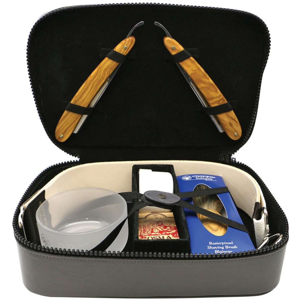 Dovo Solingen Straight Razor Travel Set - Charcoal Grey | Woolworths