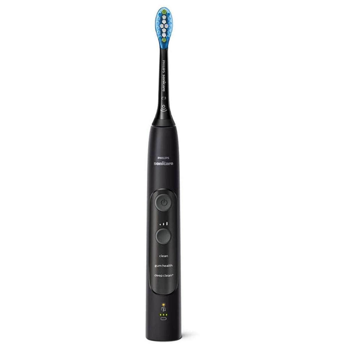 Philips Sonicare 7300 ExpertClean Electric Toothbrush Black Woolworths