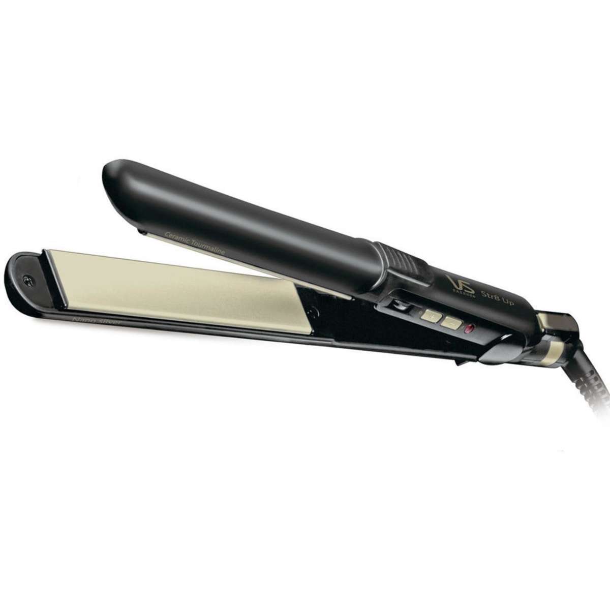 VS Sassoon VS2010A Ceramic Flat Iron Hair Straightener - Black | Woolworths