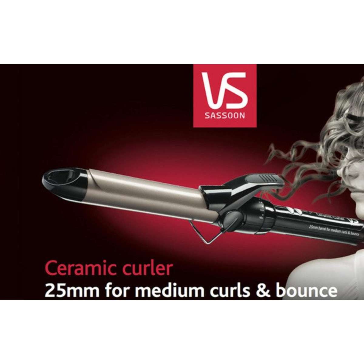 Vs Sassoon Vs325A Barrel/10 Instant Professional Heat/Ceramic Curler