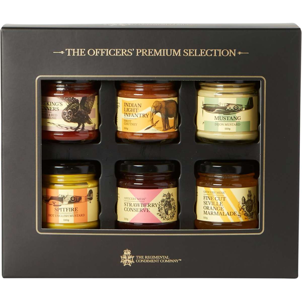 The Regimental Condiment Company The Officers Premium Selection