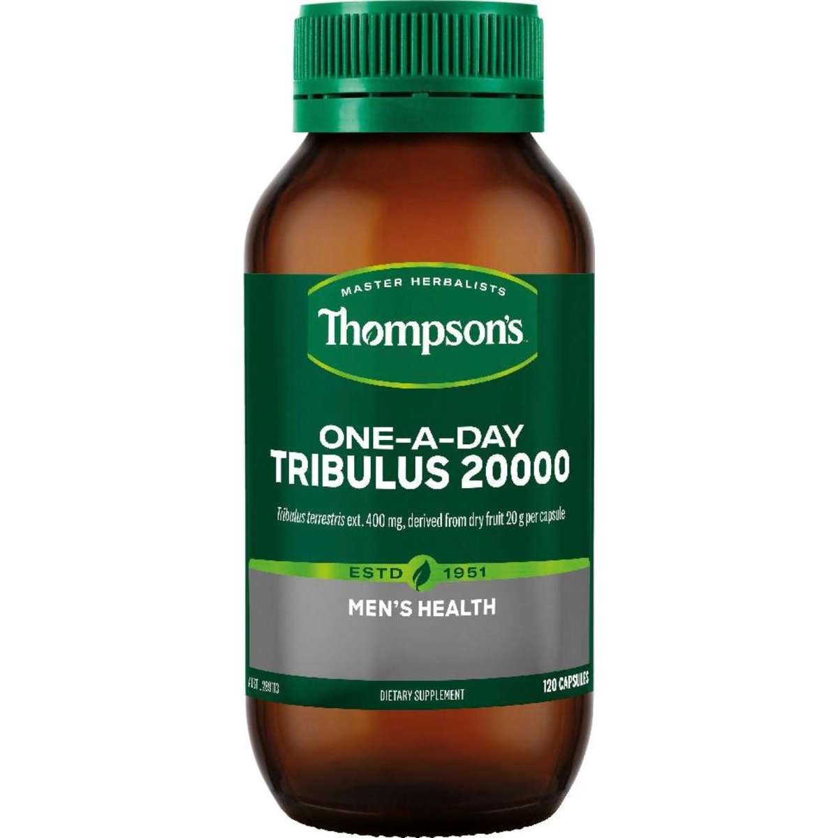 Thompson's Oneaday Tribulus 20000mg 120 Vegi Woolworths