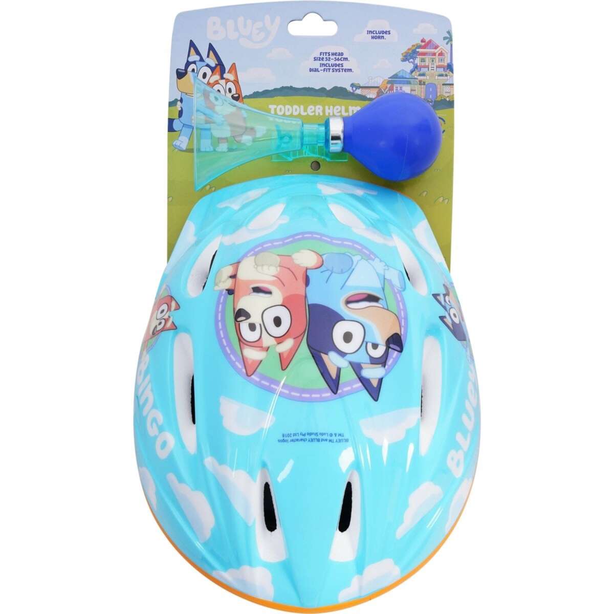 Bluey Kids Helmet and Horn Combo Woolworths