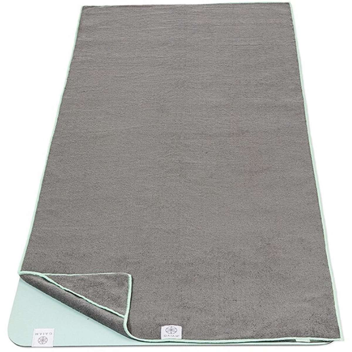 Gaiam Pty Limited Fitness & Yoga Mat Towel Grey Woolworths