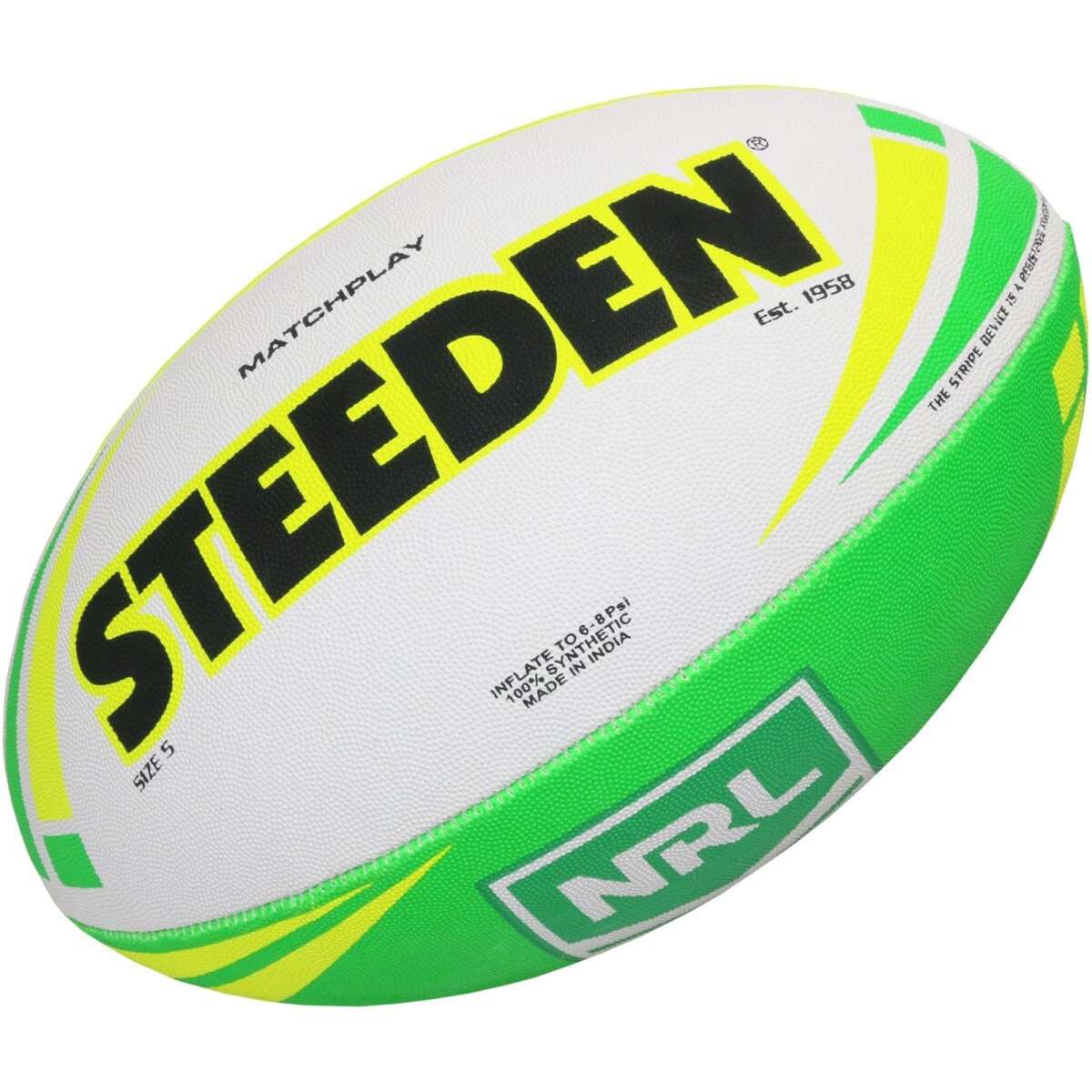 Steeden NRL Matchplay Ball Woolworths