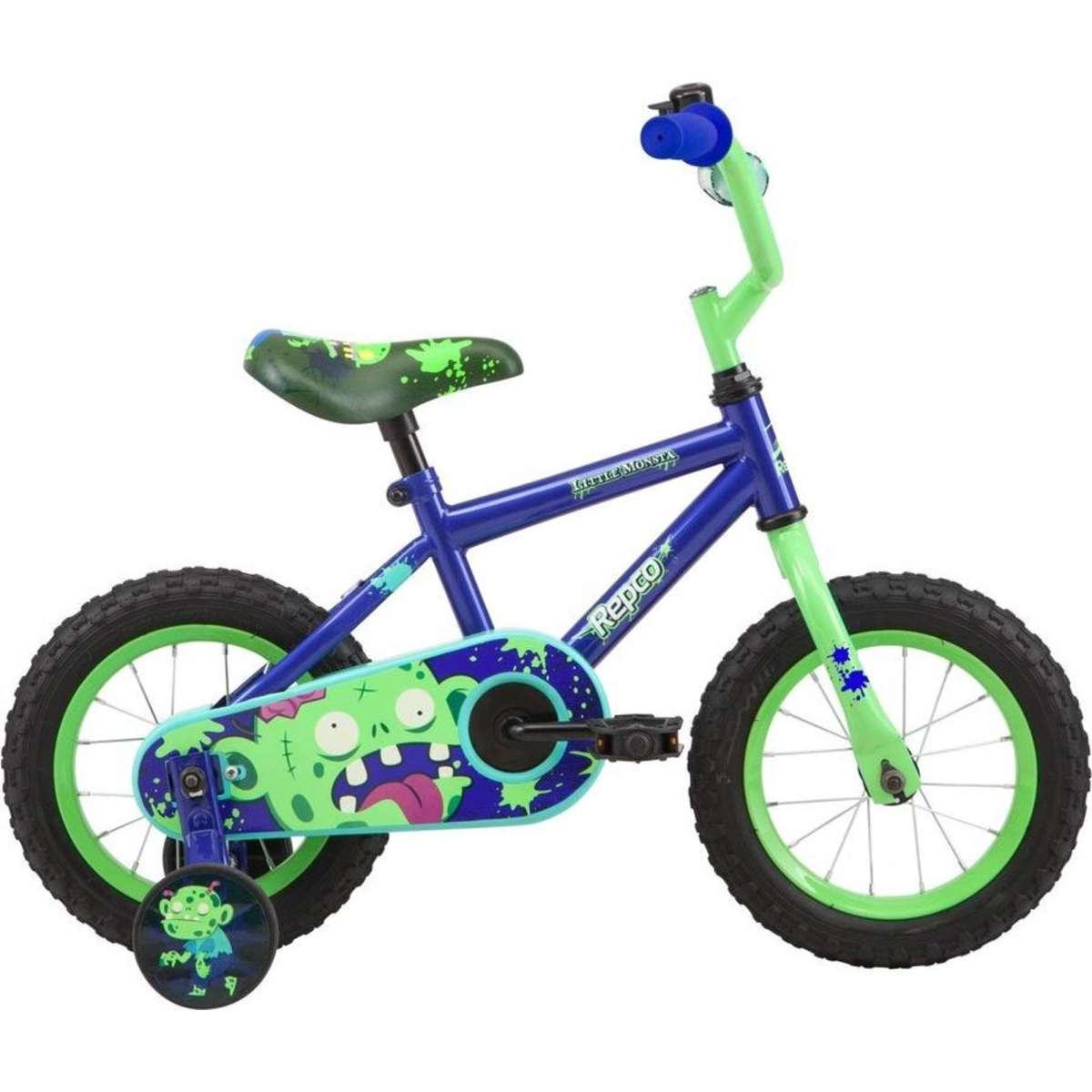 Repco Little Monsta Kids BMX Coaster Bike 30cm with Training Wheels ...