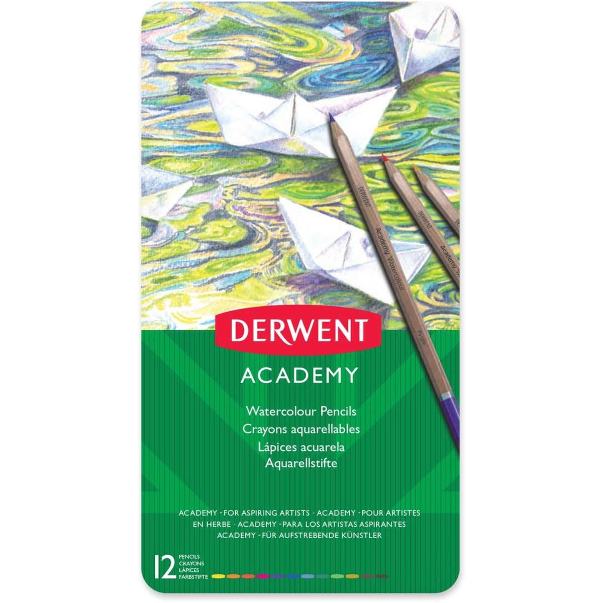 Derwent Water Colour Pencils 12 Pack | Woolworths