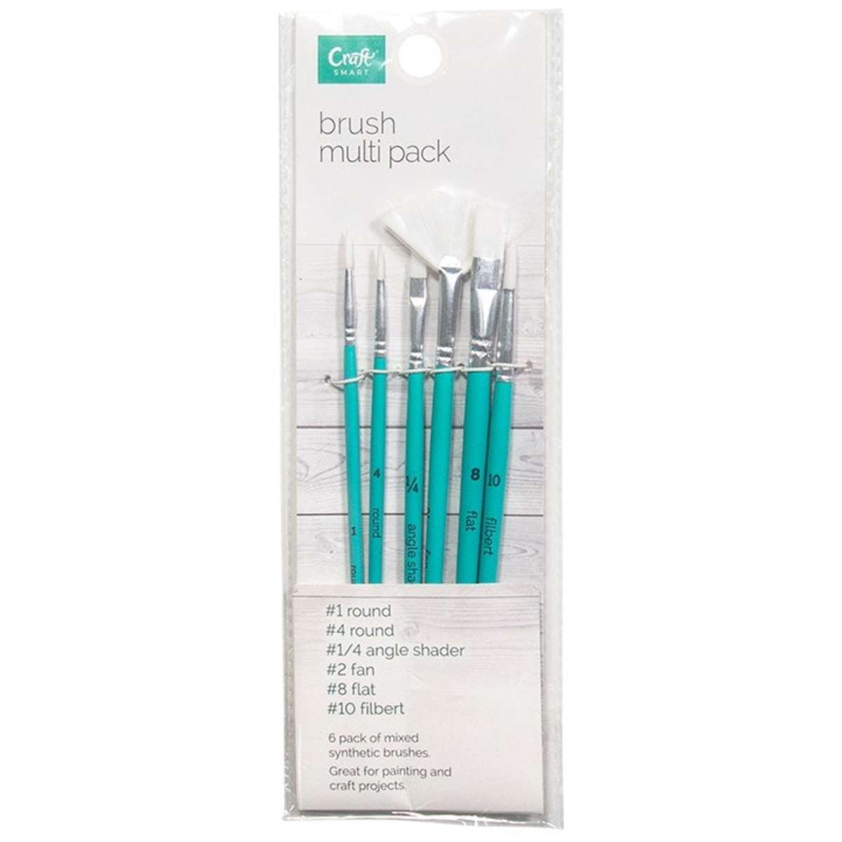 Craftsmart Mixed Specialty Paint Brush Set Woolworths