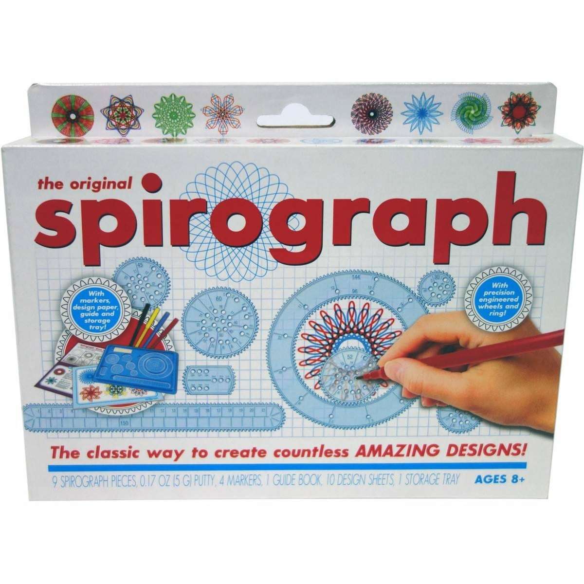 spirograph with markers