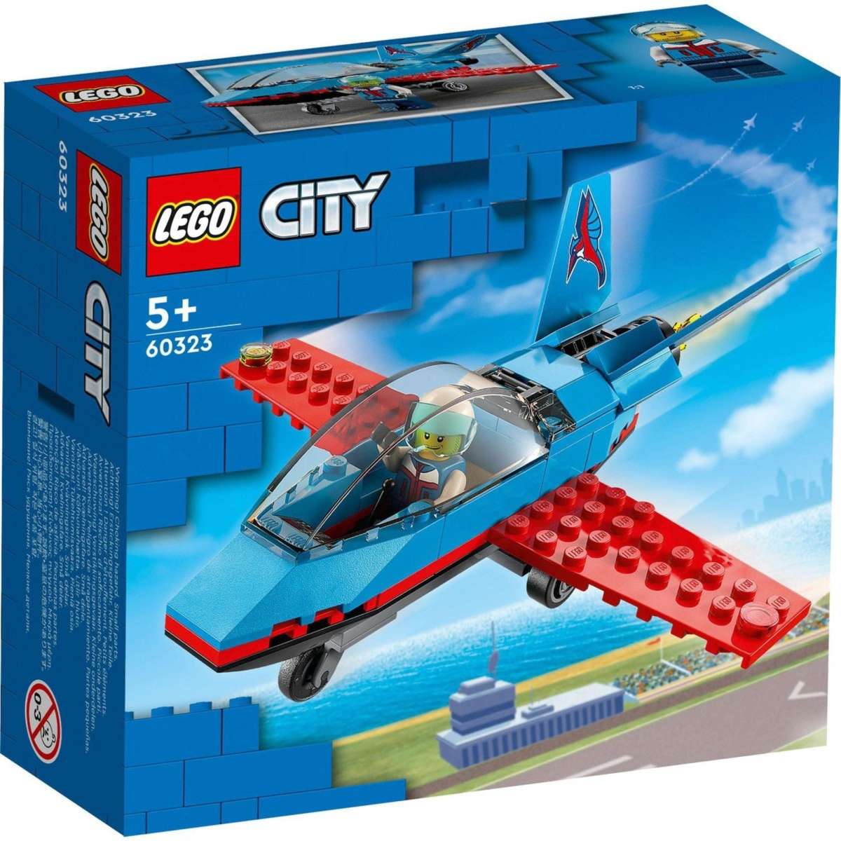 LEGO City Stunt Plane 60323 | Woolworths