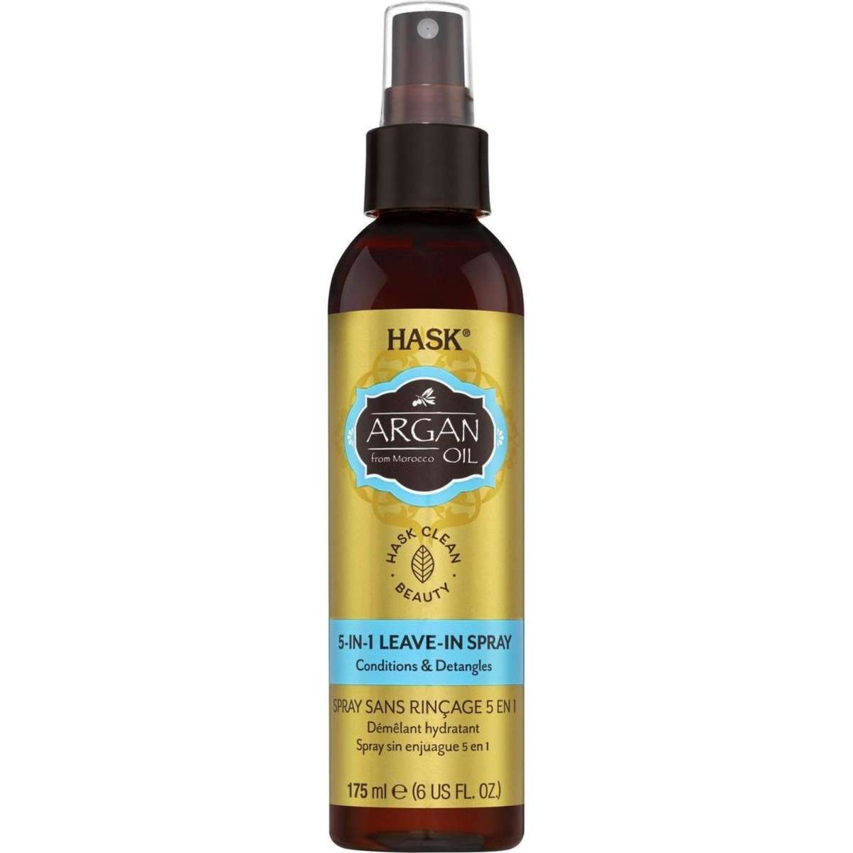 Hask Argan Oil 5in1 LeaveIn Spray Treatment 175mL Woolworths