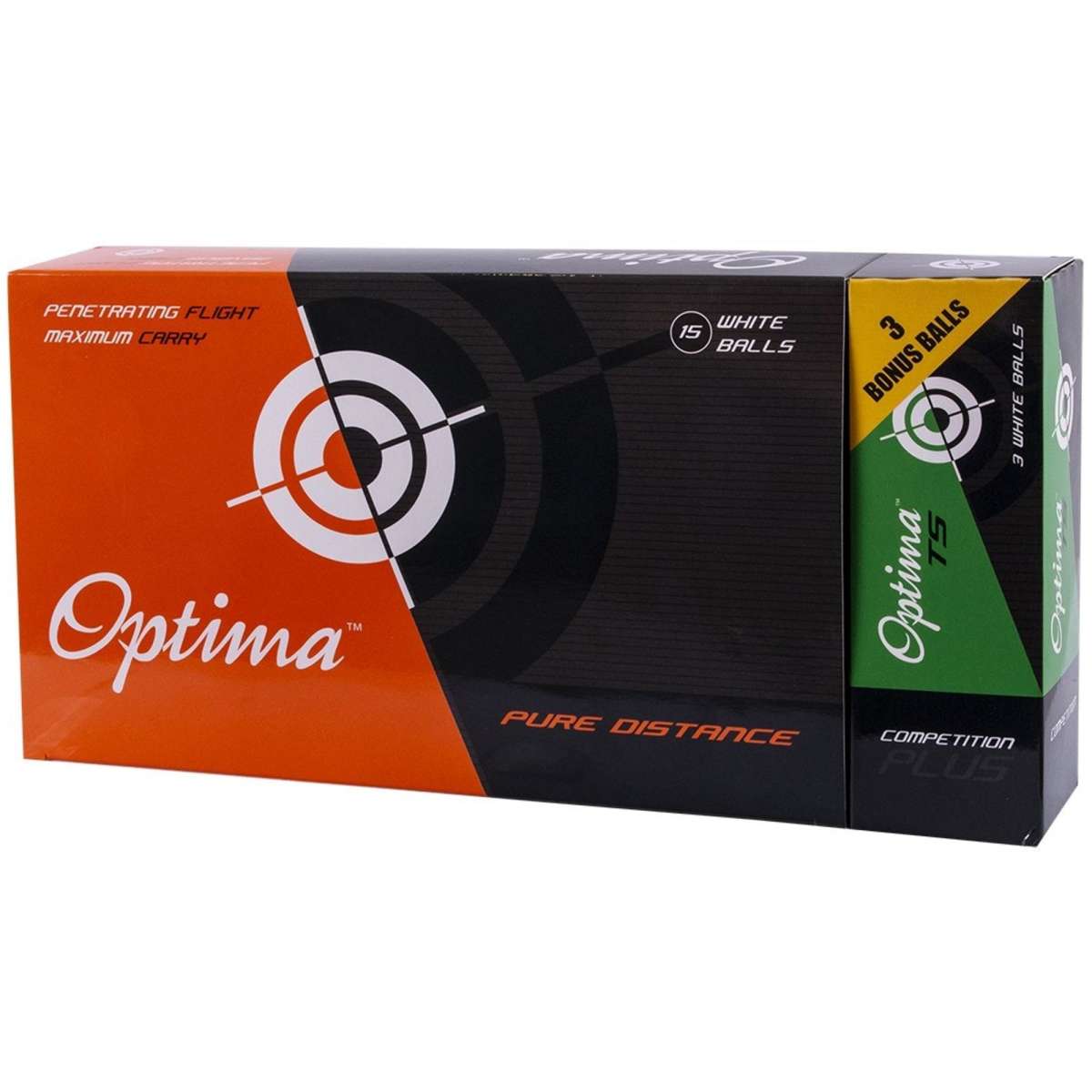 Optima Golf Balls Pure Distance 18 Pack Woolworths