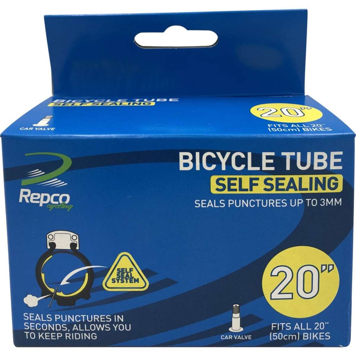 Repco 20" Self Sealing Bicycle Tube Woolworths