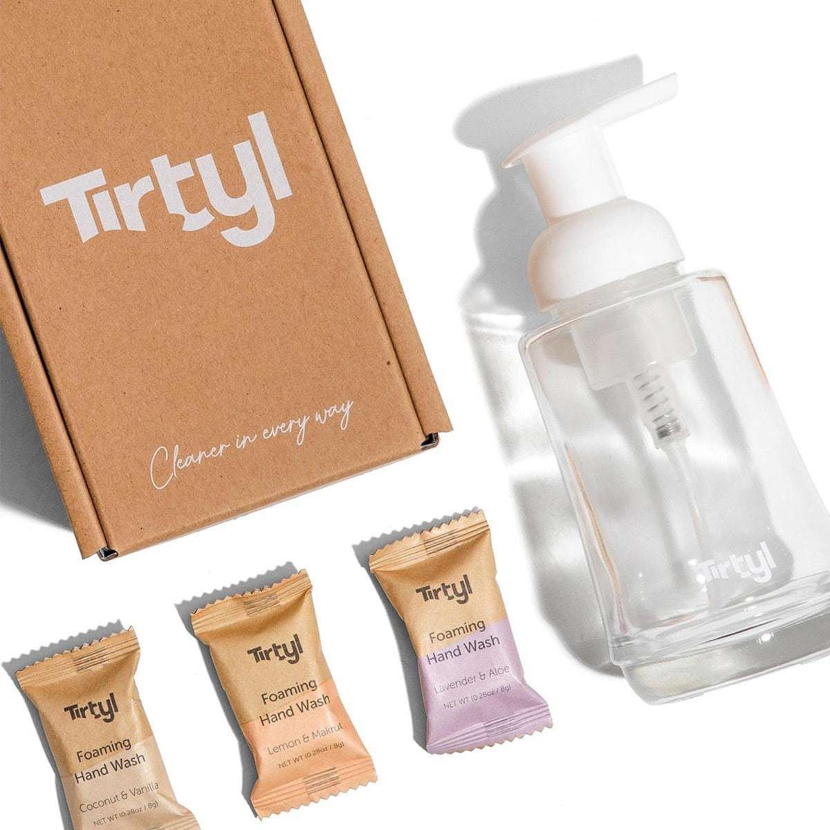 Tirtyl Foaming Hand Wash Single Kit 750ml Woolworths