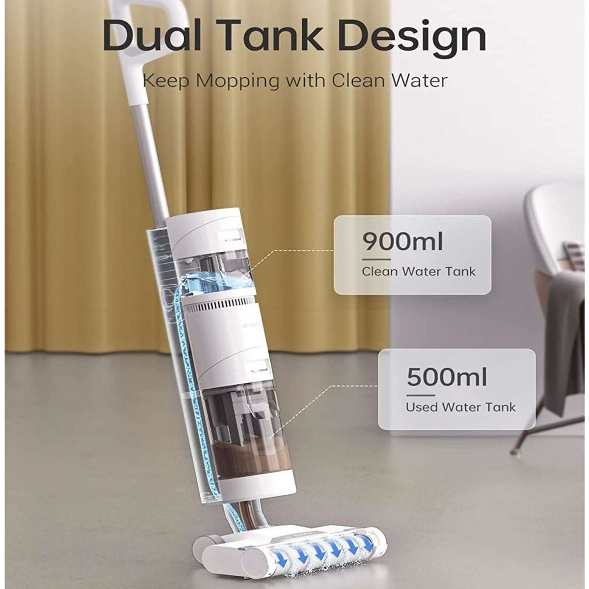 Dreame H11 Wet and Dry Vacuum Cleaner and Mop in One Woolworths