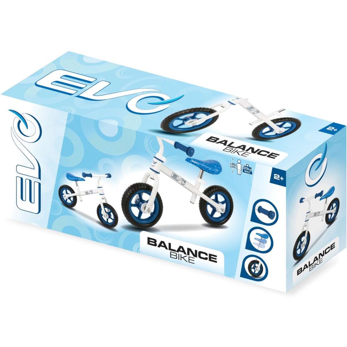 Evo Balance Kids Bike 37cm Blue Woolworths