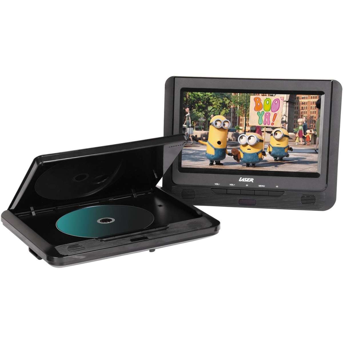 Laser 9inch Dual InCar Portable DVD Player Woolworths