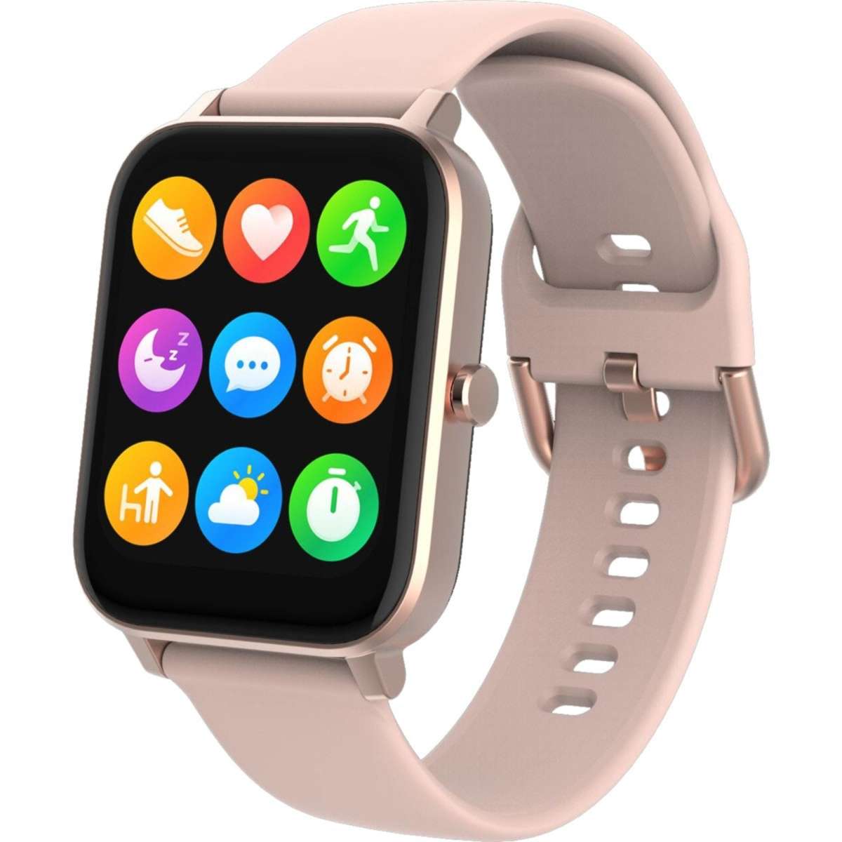 DGTEC 1.7" Smart Watch Bundle White Woolworths