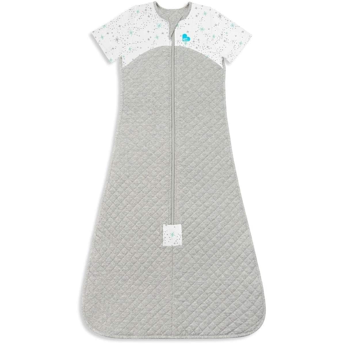 Love To Dream Baby 1 Tog Sleeping Bag Grey & White Size 1 Woolworths