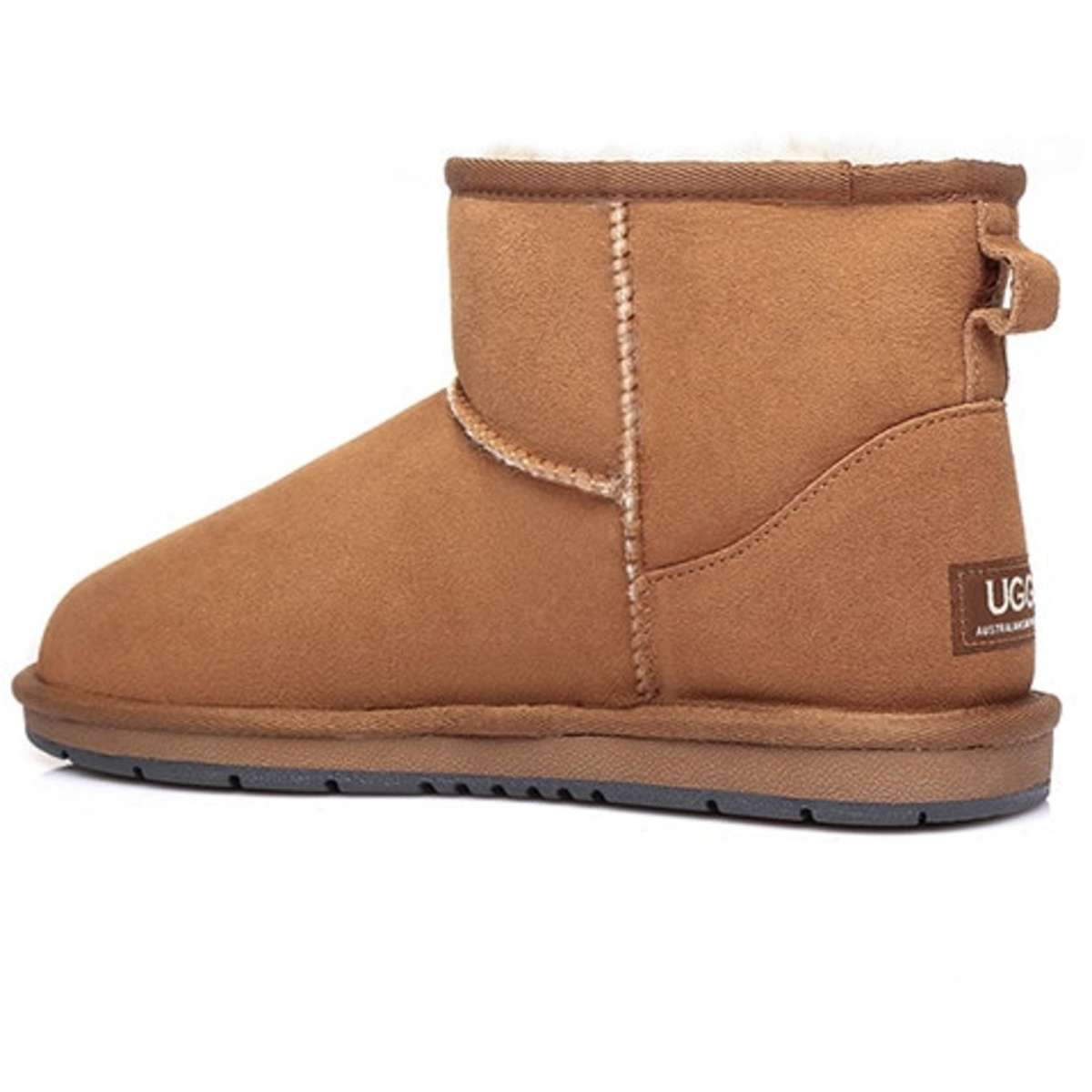 UGG Australian Shepherd Boots Unisex Mini Classic Suede Chestnut Size ...