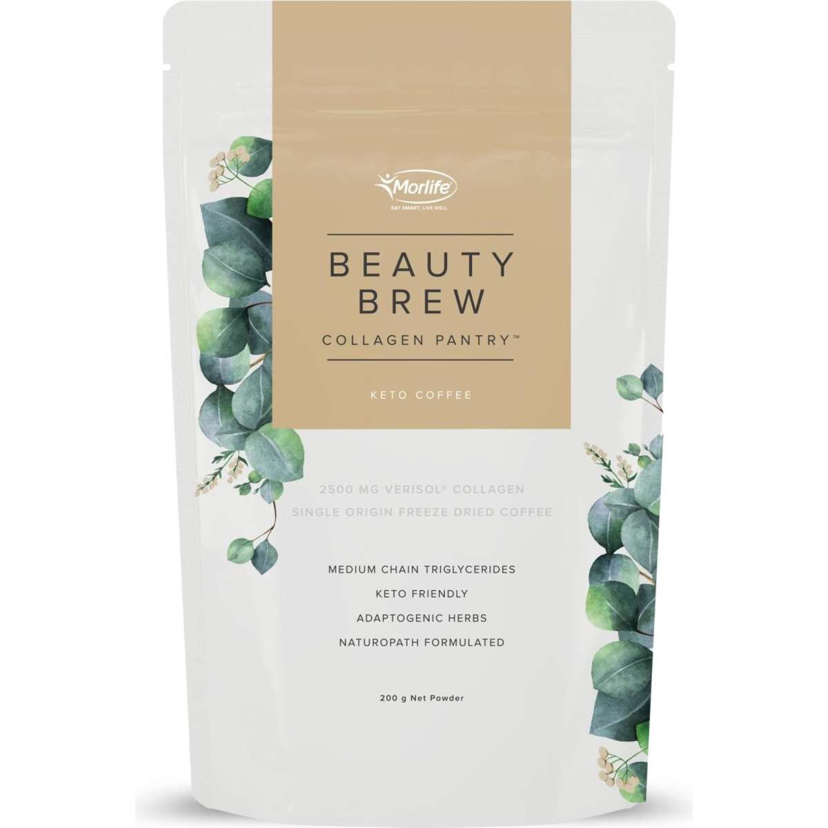 Morlife Beauty Brew Keto Coffee 200g Woolworths