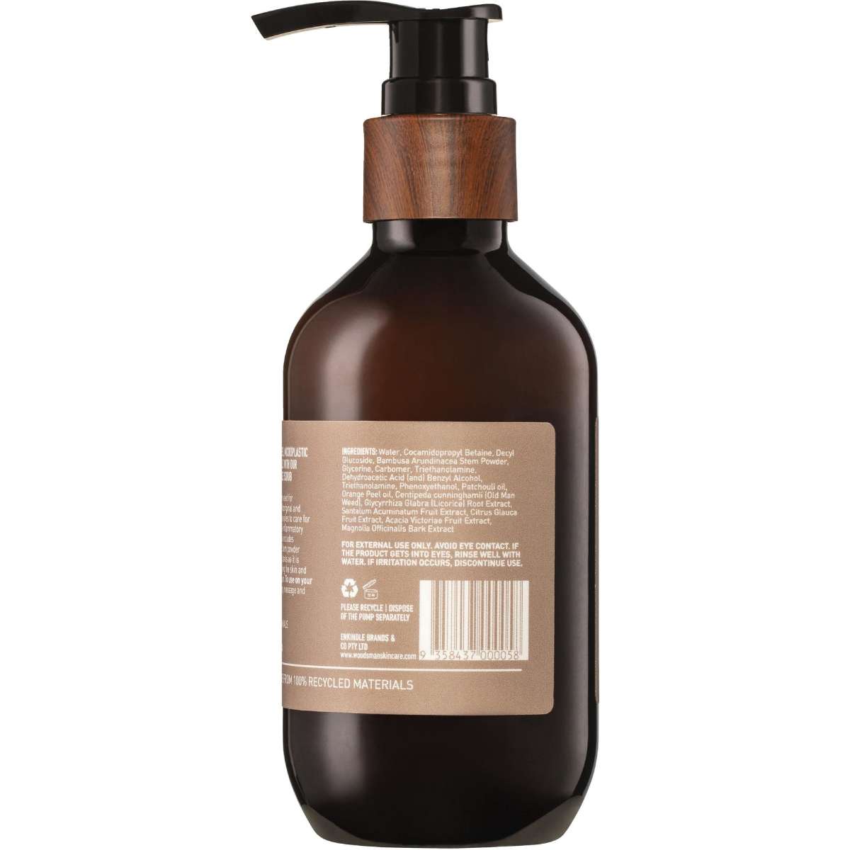 Woodsman Skincare Face Scrub with Licorice Root 200ml x 2 Pack Woolworths