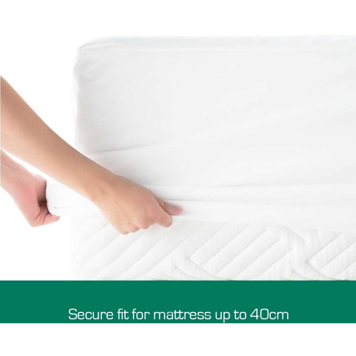 Woolcomfort Cotton Terry Fully Fitted Waterproof Mattress Protector ...